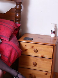 Horny British housewife fooling around with her lover