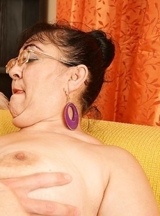 Chubby mama fucking her boy toy
