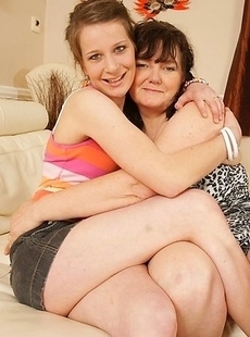 Horny old and young lesbians making it big