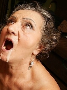 Naughty mature slut playing with her toy boy