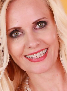 Hot Blonde MILF playing with herself