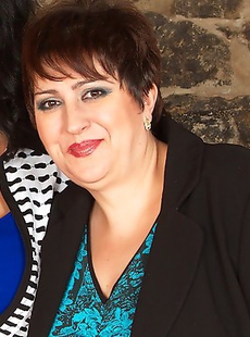 Three mature ladies fooling around with one lucky guy