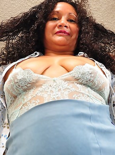 Naughty Latina housewife grinding on the couch