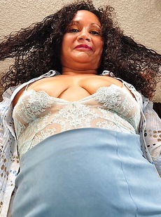 Naughty Latina housewife grinding on the couch